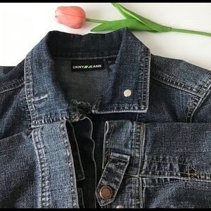DKNY Jeans Blue denim jean jacket Size XS